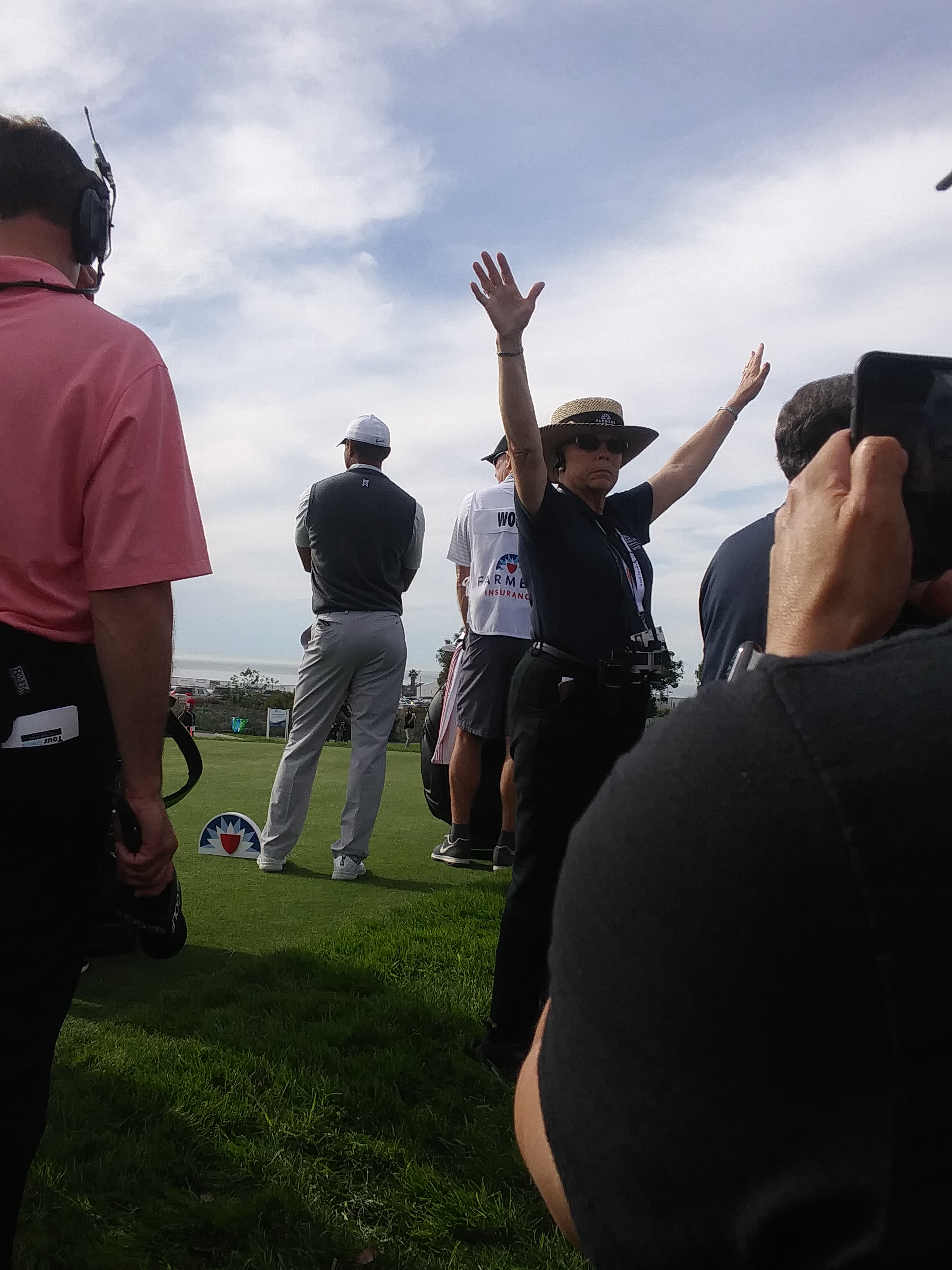 Tiger Woods. PGA Golf Tournament. Torrey Pines, California. FitLifeandTravel.com